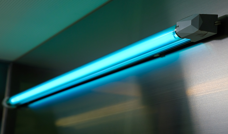 Lampe_uv purificateur d'air central - Lampe UV